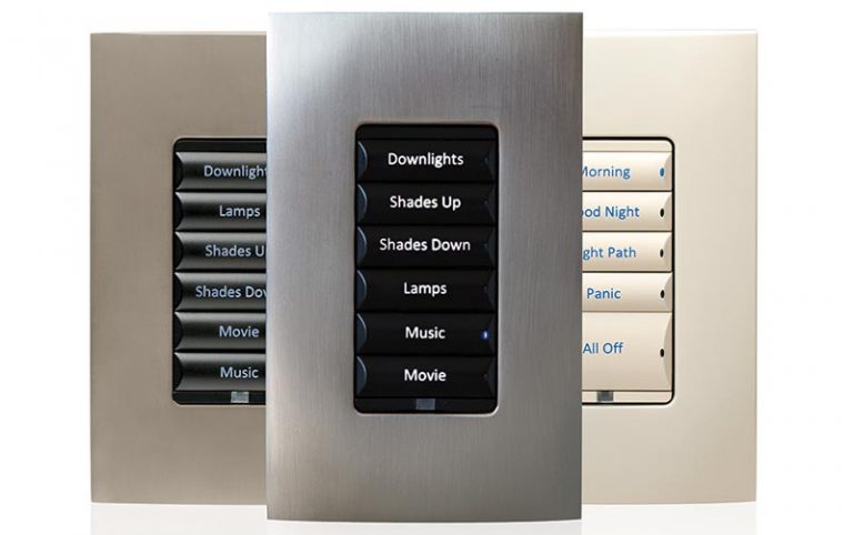 Custom Smart Home Buttons: Crestron, Control4 and Lutron