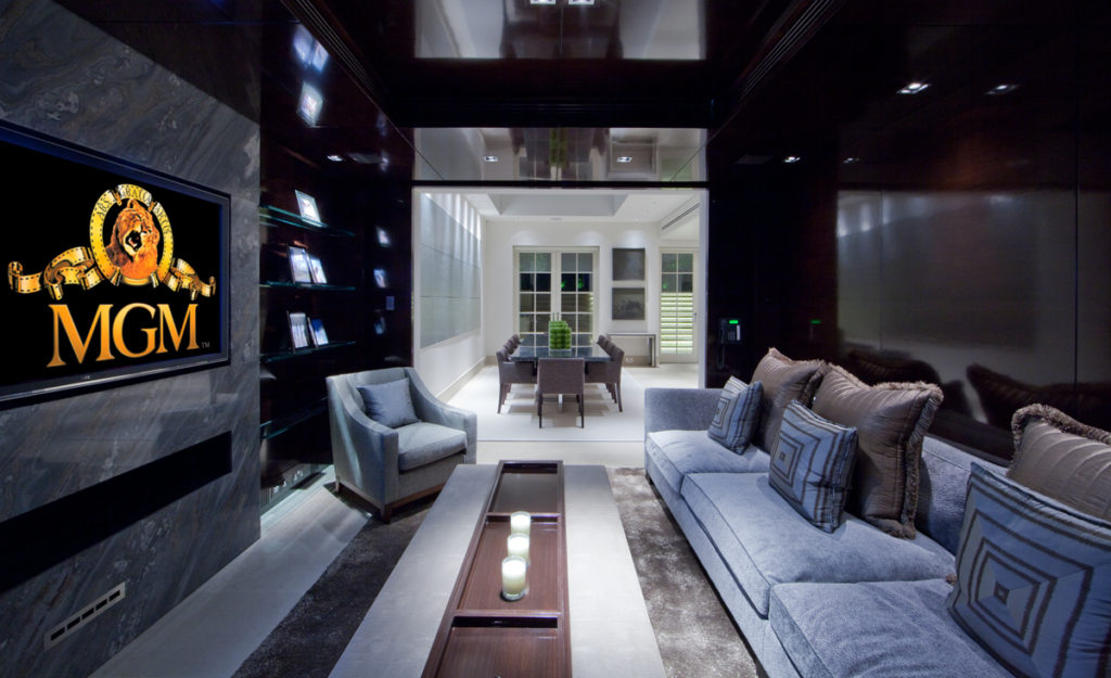 High end Media Room Install - Luxury Media Room design