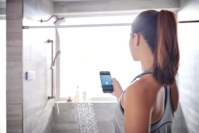 Home Bathroom Interior Design by MDfx smart shower app home intelligent bathrooms design
