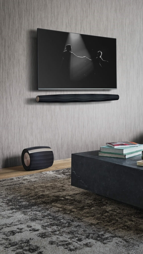 High End Luxury speakers Soundbar By Bowers and wilkons