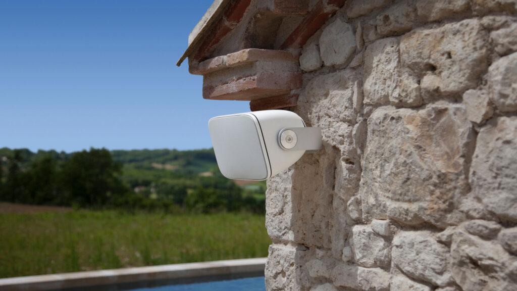 Luxury outdoor speakers by bowers and wilkons