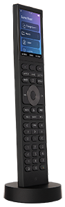 A photo of a black Halo Remote